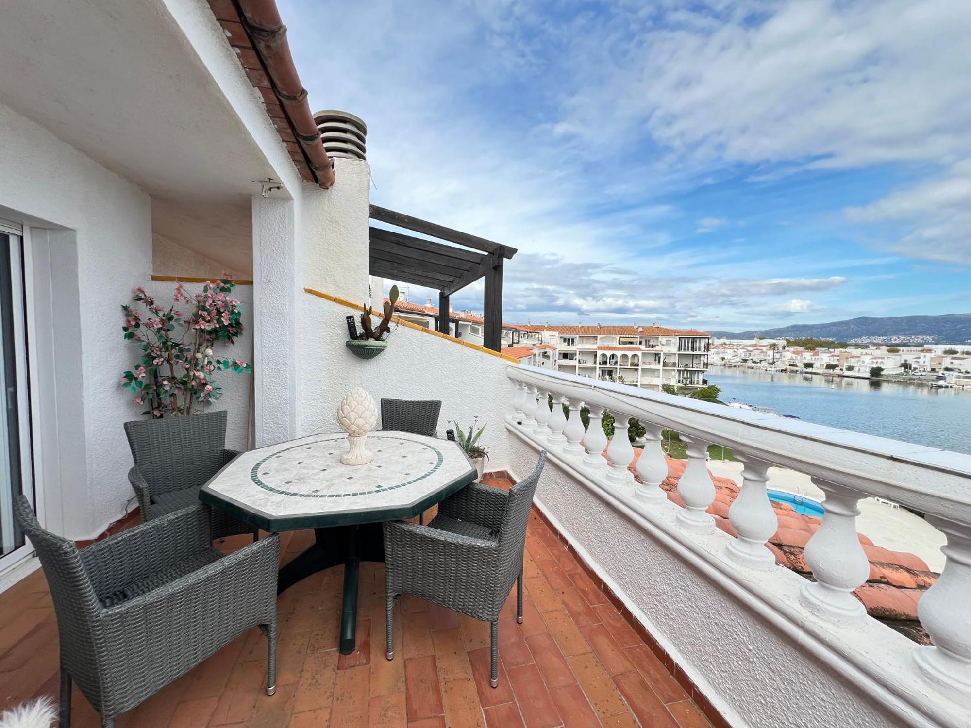 Apartamento Gran Lago Con Vistas Al Canal Empuriabrava Eksteriør bilde