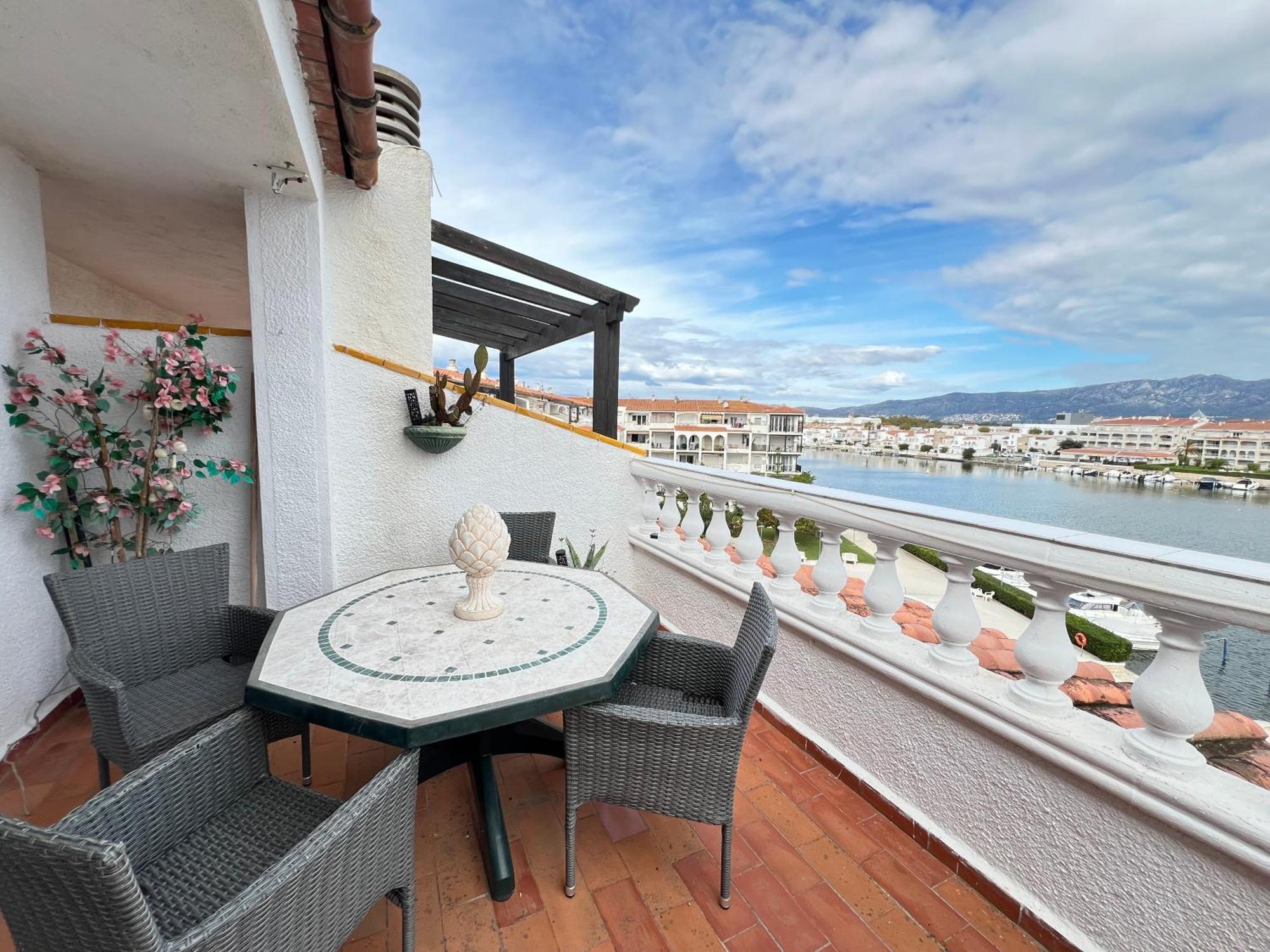 Apartamento Gran Lago Con Vistas Al Canal Empuriabrava Eksteriør bilde