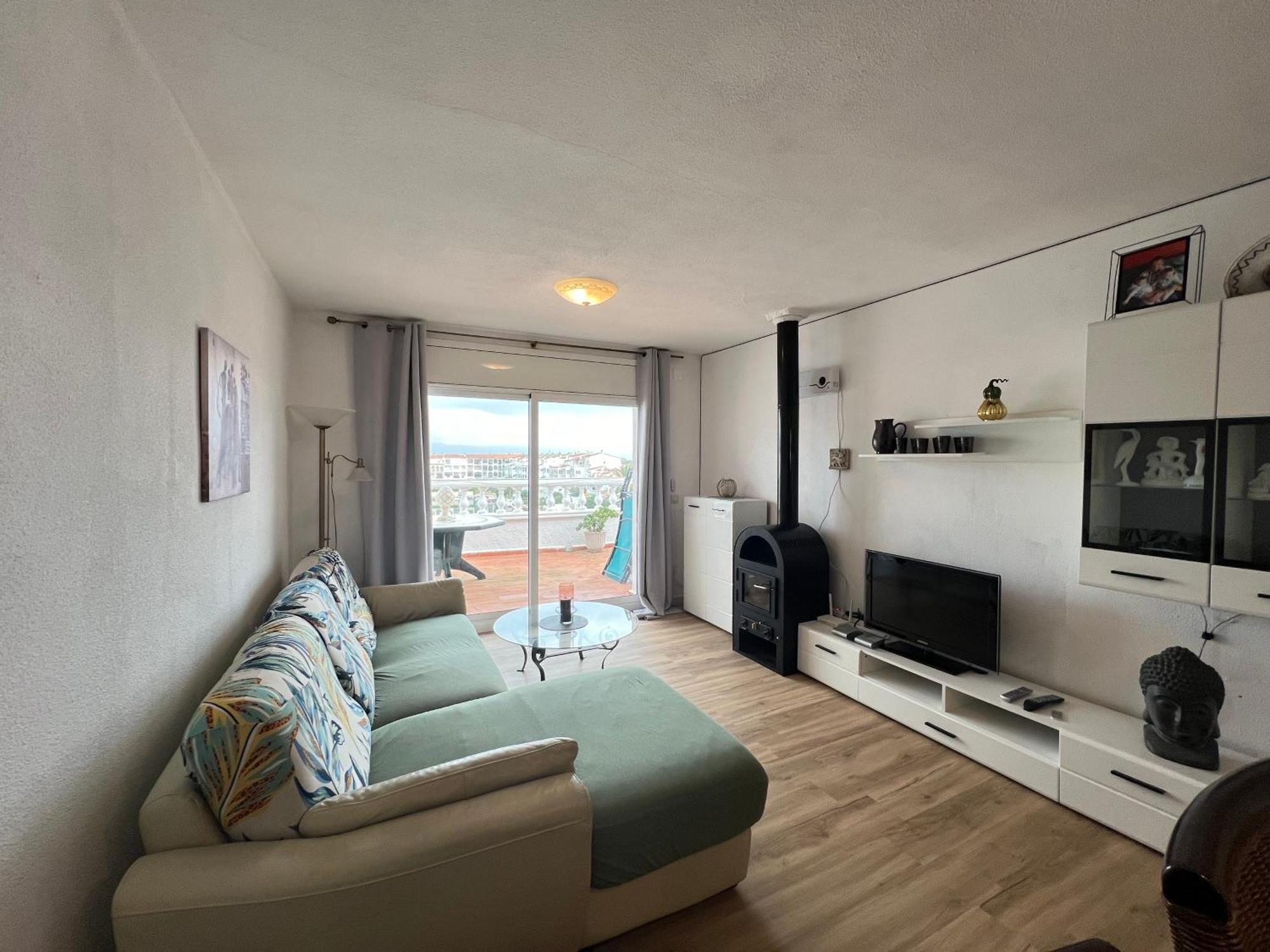 Apartamento Gran Lago Con Vistas Al Canal Empuriabrava Eksteriør bilde